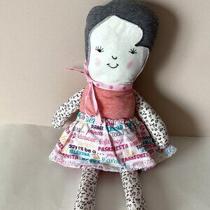 New Handmade Rag Doll Soft Toy A Great Girls Birthday Gift